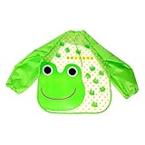 QUICKLYLY Lmpermeable Alimentación Delantal Unisex Bebé Niño Niños Manga Larga Lindo Babero...