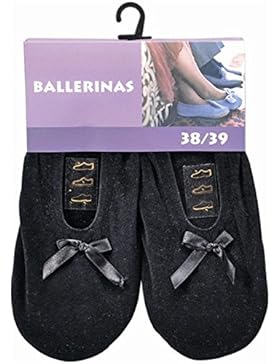 Damen Ballerinas mit echter Rindsledersohle als Hausschuh oder für leichten Sport