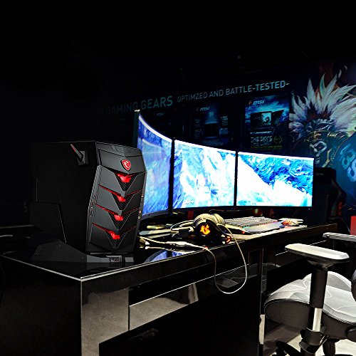 MSI 9S6-B90911-005-956-B907-102 Aegis X3 VR7RE-005DE Desktop PC (Intel Core i7-7700K, 2000GB Festplatte, 16GB RAM, Geforce GTX 1080, Win 10 Home) schwarz - 7