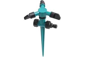 Vbvbip 360° Rotating Adjustable Autumn Garden Care Sprinkler - High-Pressure Watering System for Lawn, Yard Irrigation | Easy Install | Durable Design | Greenhouse Watering