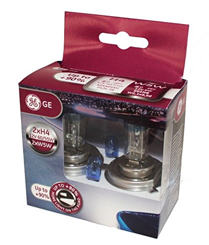 General Electric 50440SXU+W5W H4 12V 60/55W MegaLight Ultra +90% + W5W Blue