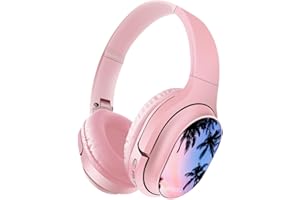 Babaco Nature 002 Auriculares Bluetooth 5.0 con micrófono y Ranura para Tarjeta microsd