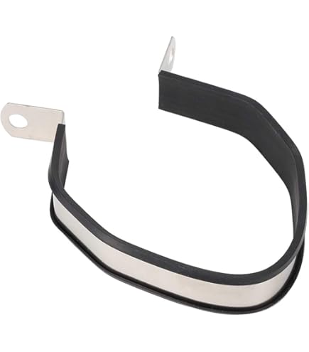 Staffa Per Silenziatore Moto Universale - Semicerchio In Acciaio Inox, Con Clip Di Fissaggio - Foto 10