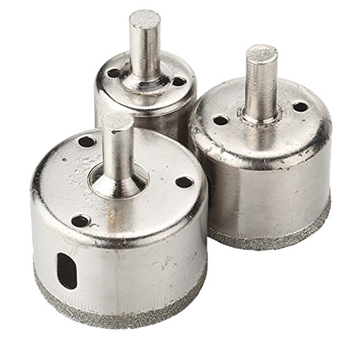 BQLZR 28 38 45mm 3pcs Diamant Hohlbohrer Fliesen Marmor Bohrkrone Diamantbohrer Neu - 4