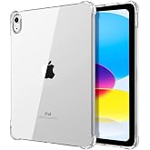 UnDePlus iPad 11.Nesil A16 11in&ccedil;/10.Nesil 10.9in&ccedil; ile uyumlu Kılıf Kalem B&ouml;lemli Standlı Darbelere Dayanıklı Şeffaf Kapak