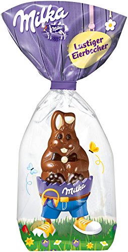 Preisvergleich Produktbild Milka - Lustiger Eierbecher mit Schokoladen-Figur - 35g