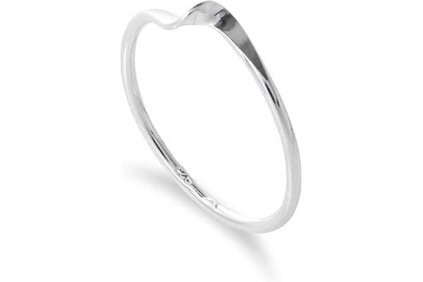 Bague Twist à Superposer en Argent 925/1000 - Tailles 48 à 63