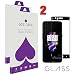 Produktbild Oneplus 5 Displayschutzfolie Gehärtetem Glas FULL BLACK – 2 Stück