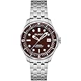 DUXOT Men's 41mm Henri Diver Automatic Watch with Solid Stainless Steel Bracelet DX-2060