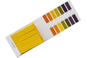 ZKSXOA 80 Pcs pH Indicator Strips, 1 Pack pH Strips, Universal pH Test Paper Strips, pH 1-14 Litmus Paper, for Testing Many Ordinary Substances Including Milk, Drinking Water, or Body Acid Alkaline pH Level