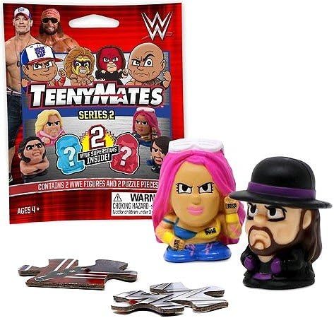 TeenyMates WWE Series 2 Mini-Figures 4-pack