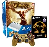 god of war ascension ps3 digital  Sony Playstation 3 Limited Edition White 500Gb Super Slim Console With God Of War Ascension Special Edition And Branded Dualshock 3 Controller (PS3) [Importación Inglesa]