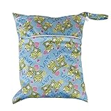 Bolsa de tela del panal - TOOGOO(R) bolsa de panales de pulsador de cremallera de tela...