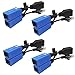 Produktbild ZEUS-CCTV 4 Paar RJ45 Ethernet-Kabel-Sharing-Kit (Combiner/Splitter), 2-in-1 Cat5e PoE Power/Datenübertragung Adapter für 8 x Netzwerk-Überwachungskamera NVR-Überwachungssystem