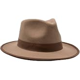 K&uuml;lah Vintage Erkek Fedora F&ouml;tr Şapka, Panama İngiliz Trilby Kasket