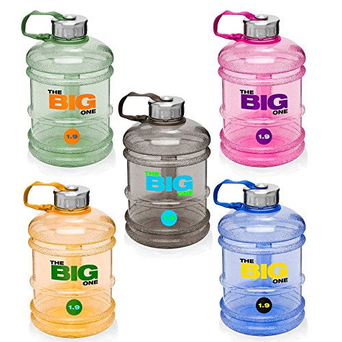 #DoYourFitness Botella Deportiva de 1,9 litros »TheBigOne« de Tritan (Inodoro). Verde