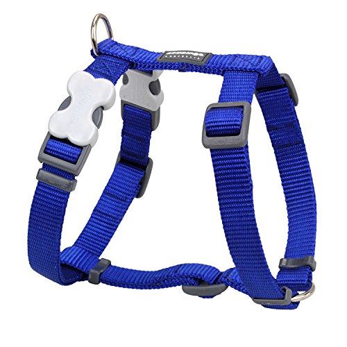 Red Dingo GmbH 9330725051768 Petral Perro,  Azul Marino, L, 20mm, Cuello  36-59cm, Cuerpo 45-66cm