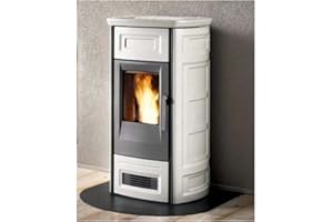 GENERICA Plaque de protection de sol Acier Noire Demi ronde 84 x 84 cm Épaisseur 2 mm 10.7 kg pour Poêles cheminée