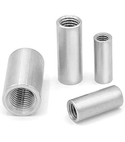 Tiges Filetées En Acier Inoxydable M4 - 6 Pièces Avec Écrous