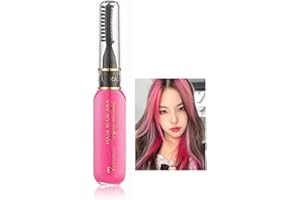 NACGUO Hair Chalk for Girls- New Hair Chalk Comb Mascara Temporary Washable Hair Color Dye for Girls Women-Non-toxic Instant Hair Dye Colors for Christmas, Halloween, Birthdays, Parties (01#)