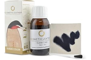 COSMETIC LEATHER PRODOTTI PROFESSIONALI PER LA CURA DELLA PELLE Tintura liquida per Scarpe in camoscio, Vernice per Accessori in Pelle Scamosciata 50 ml 3 COLORI DISPONIBILI.