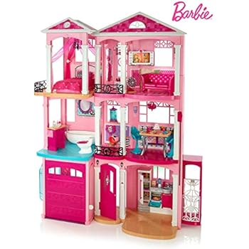 maison de poupee avec toboggan