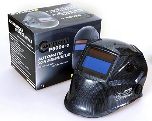 Proteco-Werkzeug® P600E-C Solar Automatik Schweisshelm Schweißhelm Schweissmaske Schweißschild Automatikhelm Carbon - 2