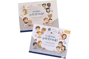 SET: Wir haben gute Gründe! + Es gibt immer gute Gründe!: Illustrierte Geschichten für Pflegekinder, ihre Pflegeeltern und Fachkräfte
