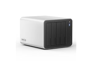 TERRAMASTER F4-425 Pro NAS-lagring – 4-bay, Intel N305 8-kärnig 8GB RAM | 2 x 5GbE LAN, 3 x M.2-slot, AI-native TOS 7, OpenClaw, Nätverksansluten Lagring för Hem, Kontor och Mediaserver (disklös)