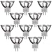 Produktbild 10er Set MR11 Halogen Strahler mit GU4 Sockel von parlat (warm-weiß, 12 Volt AC, 20 Watt, Lampe, Leuchtmittel, Haushaltspack, 12V, 20W)
