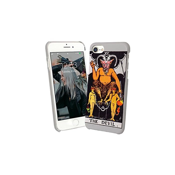 Buy Tarot Card Devil Game Future Astrology Iphone 6 7 8 X Case Galaxy S8 Note 8 Huawei Protective Hard Plastic Funny Cover Smartphone Shell Online At Desertcart Brunei