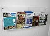 flyer din a4 vorlage word  Prospektwandhalter und Flyerwandhalter mit freier Facheinteilung Wand Halterung