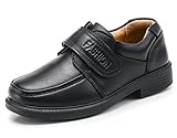  Chicos Zapatos De Cordones Niños Zapatos de Vestir Zapatos con Velcro Infantiles Negro