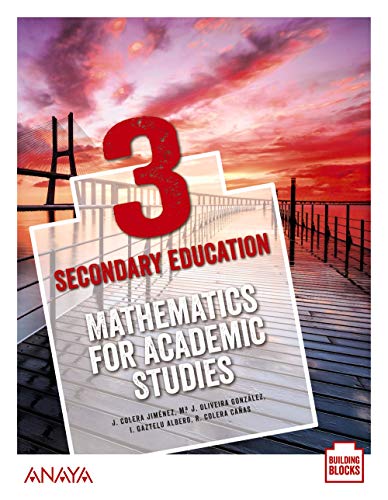 Mathematics for Academic Studies 3 Student's Book (ESO III)