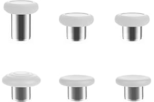 YUNMGALH For Elite Series 2 Controller Thumbsticks Thumb Sticks Buttons Replacement for Xbox One Elite Series 2 Controller (Model 1797) & Elite Series 2 Core Controller (White)