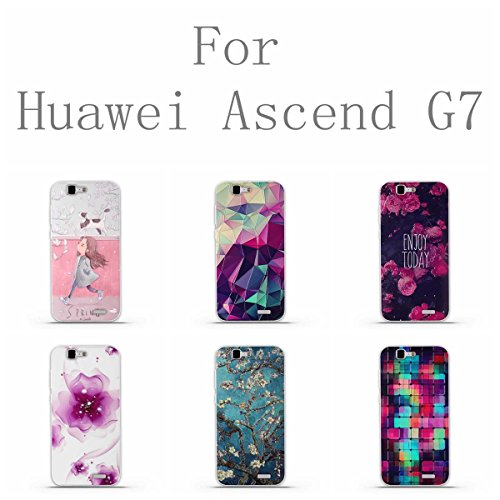Funda Huawei Ascend G7 L01 L03 C199 - Fubaoda - 3D Realzar Est tico Patr n Gel de Silicona TPU Fina Flexible Resistente a los ara azos en su parte trasera Amortigua los golpes funda protectora anti-golpes para Huawei Ascend G7 L01 L03 C199 Funda Huawei Ascend G7 L01 L03 C199 - Fubaoda - 3D Realzar Est tico Patr n Gel de Silicona TPU Fina Flexible Resistente a los ara azos en su parte trasera Amortigua los golpes funda protectora anti-golpes para Huawei Ascend G7 L01 L03 C199