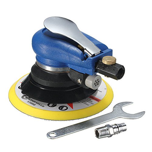 Preisvergleich Produktbild Saver 6 Zoll Air Exzenterschleifer Palm Sander Schleifpad Saugbohner