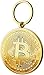 Produktbild Physische Bitcoin Münze als Schlüsselanhänger mit Echt-Gold überzogen. Wahres Sammlerstück mit Schlüsselring. Ein Muss für jeden Bitcoin-Fan + GRATIS E-Book gegen Cyber-Attacken