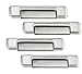 Vheelocity 71078 Chrome Plated Car Door Handle Cover for Toyota Qualis (Set of 4) RS.337.00