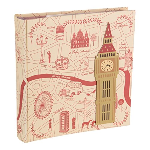 London Highlights Design Memo Foto Album zu halten 200 Fotos 15,2 x 10,2 cm/10 x 15 cm – hol112