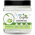 Organic 100% Aloe Vera Gel For Face, with Natural Aloe Vera & Vitamin E for Skin and Hair (1800 GM)