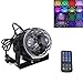 Produktbild LED RGB Kristall Magic Ball Effect Licht, Intsun Mini LED RGB Lichteffekt Licht, Disco DJ Stage Lighting LED, RGB Disco DJ Bühnenbeleuchtung, Sprachaktivierte Stage Lights, Projektor Bühnenbeleuchtung, Stimmungsleuchten mit Fernsteuerung für Disco, Ballsaal, KTV, Bar, Bühne, Club, Party Weihnachten