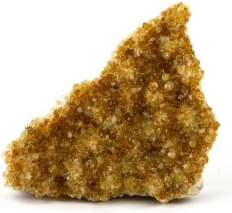 Crystal Allies Specimens Natural Citrine Druze Cluster from Brazil 1/2lb to 1lb