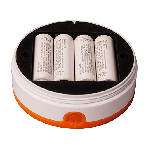 Semoo – Tragbare LED Camping Laterne / Lampe – Sehr hell, robust und leicht – Ideal für Camping, Zelten, Outdoor, Reisen - 4