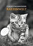 Image de Geburtstagskalender Katzenwelt - Wandkalender A4 - Jahresunabhängig