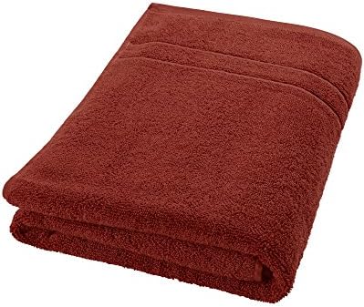 Decolicious - Guest hand towel 100% brushed cotton - 550gr/m² - Brick orange - 40x60 cm