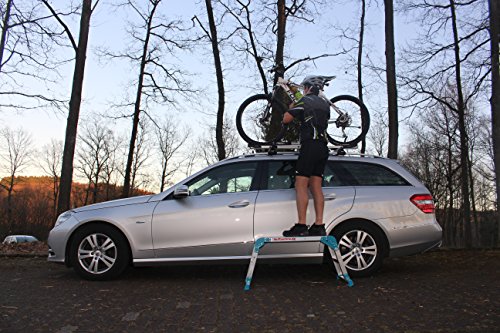 Die Laufbühne – Arbeitsplattform, Laufbühne aus Aluminium – die ideale Hilfe beim Beladen, Reiten, Camping, im Haushalt - 5