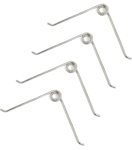 4-Pack V-Shape Long Reach Pruner Replacement Springs - 3-5/8 Inch Manganese Steel