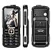 Produktbild Rugum T9900 Robuste 2G GSM Handy, Outdoor Militär Telefon mit Power Bank Aufladefunktion, 15800mAh Große Batterie, 2.8Zoll Display, Dual SIM Karte, Taschenlampe ausgestattet, Acht Sprache (Schwarz)