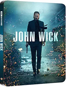 John Wick: Chapter 1 (Limited Collector's Edition Steelbook) (4K UHD + Blu-ray) (2-Disc) (Uncut | Region Free 4K Ultra HD / Blu-ray)